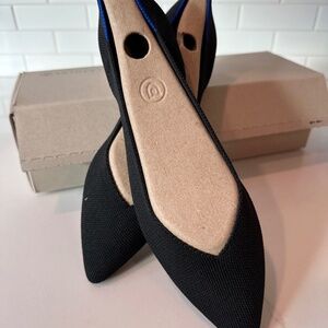 Rothy’s Black Pointe - BRAND NEW - 9W